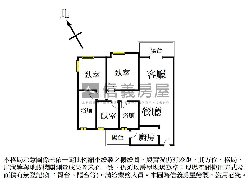昕光之櫻三房雙車位房屋室內格局與周邊環境
