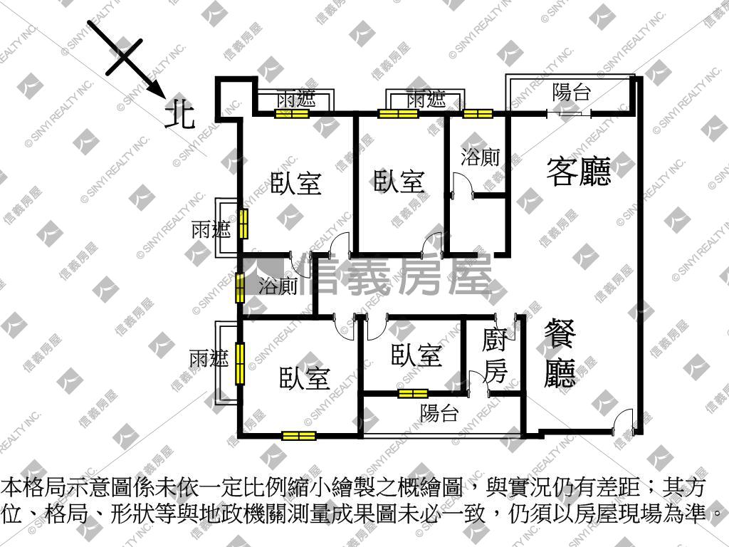 獨家專約映象鋼骨４房車位房屋室內格局與周邊環境