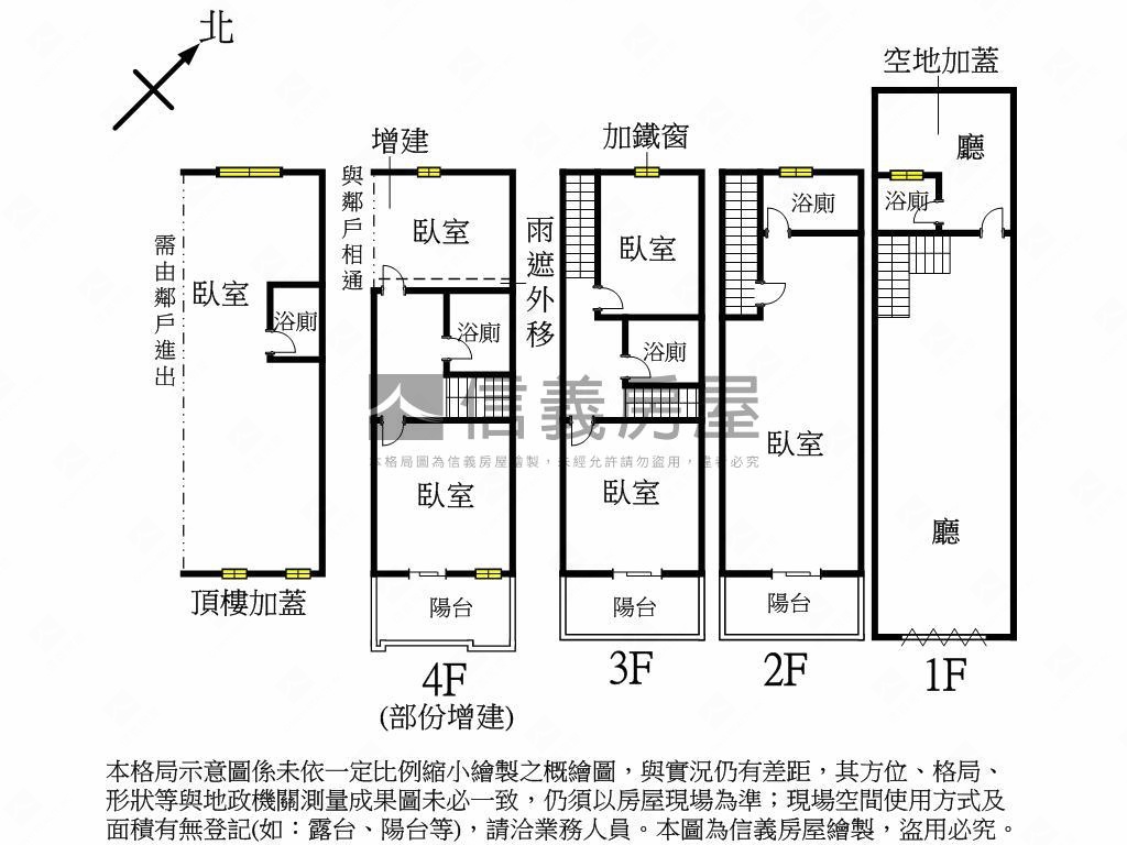 土庫重劃區稀有正路透店房屋室內格局與周邊環境
