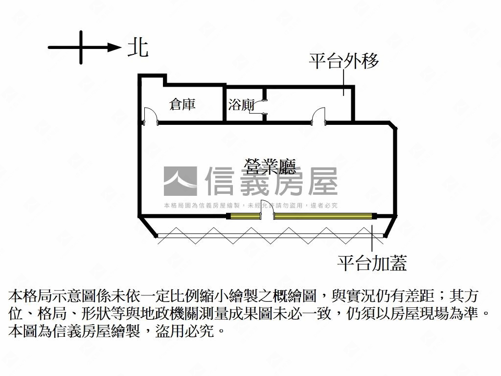 台大人潮三角窗金店房屋室內格局與周邊環境
