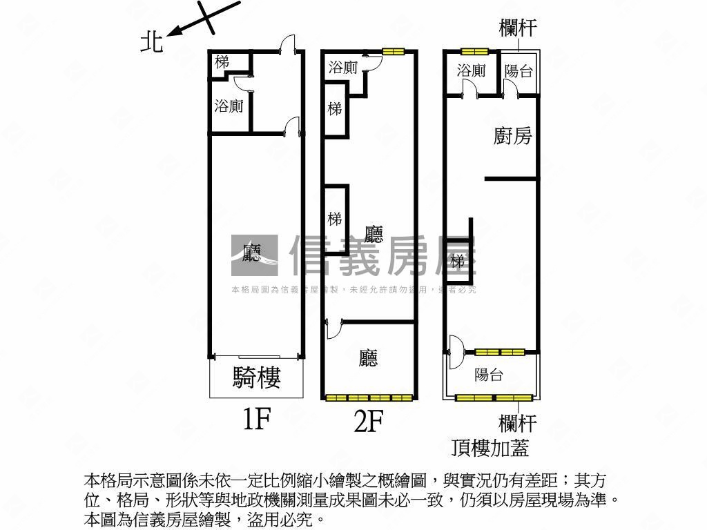大馬路大店面透天房屋室內格局與周邊環境