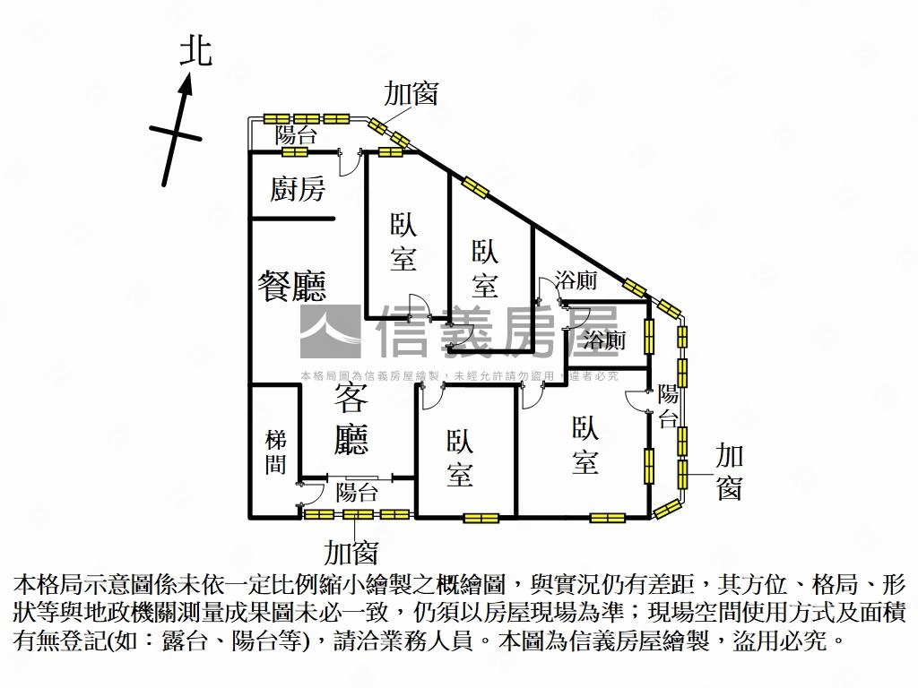 馬年行大運北投四房公寓房屋室內格局與周邊環境