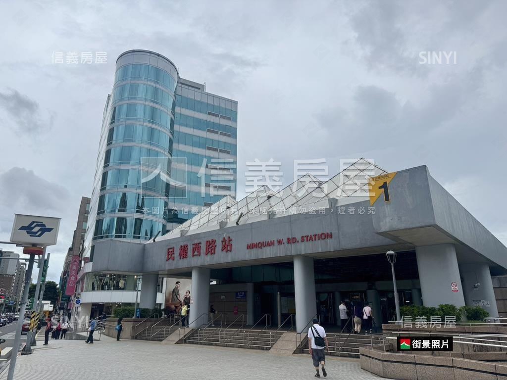 降價～民權西路站電梯三房房屋室內格局與周邊環境