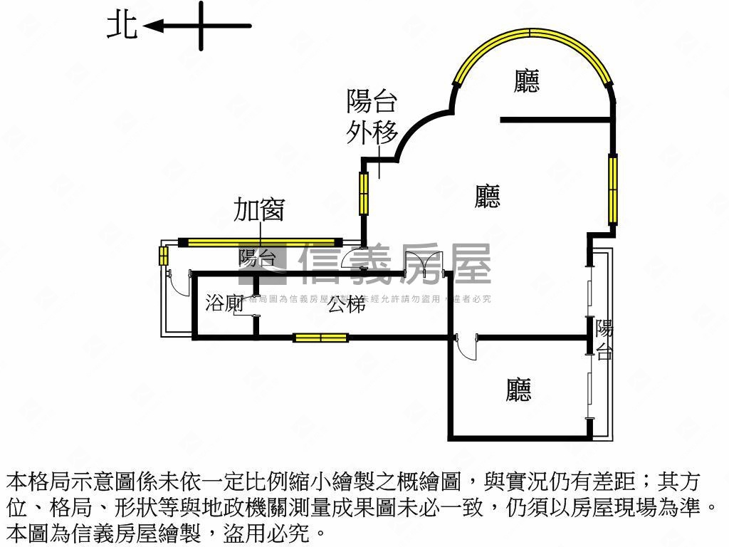 寶裕經貿大廈商辦房屋室內格局與周邊環境