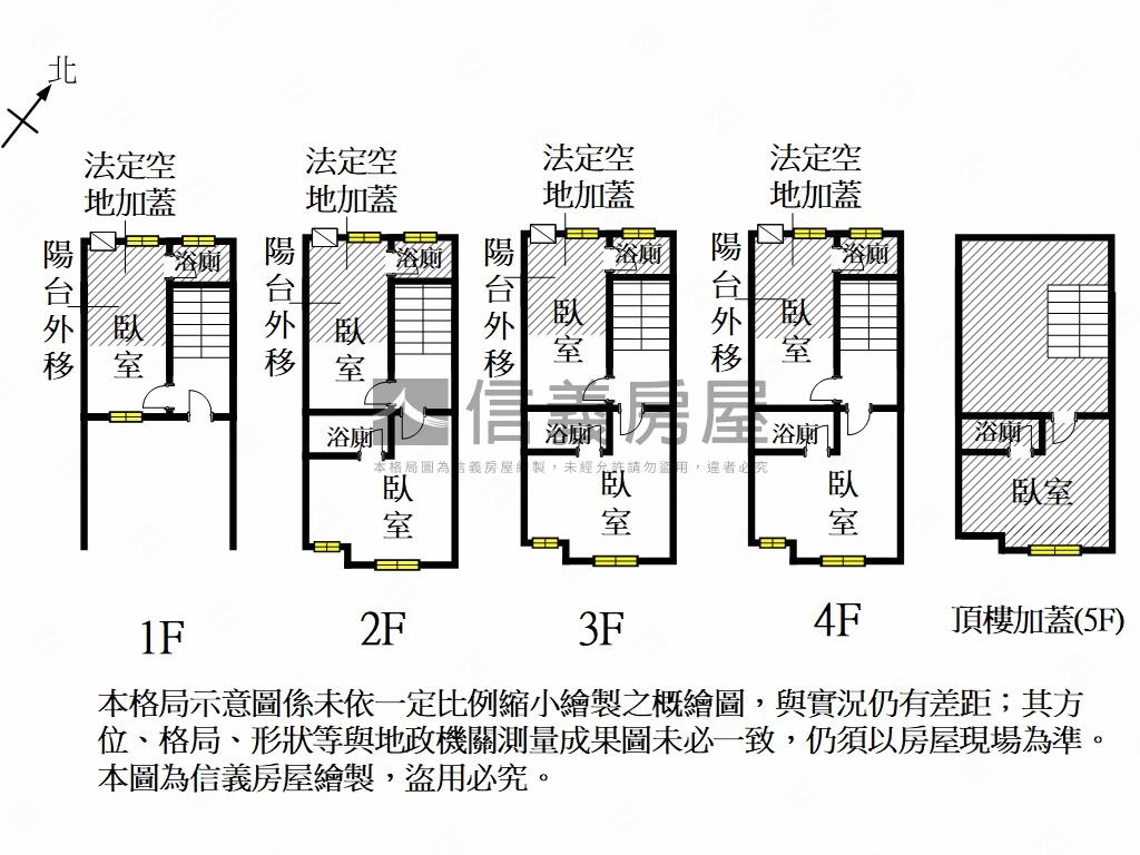 中正七街收租透天房屋室內格局與周邊環境