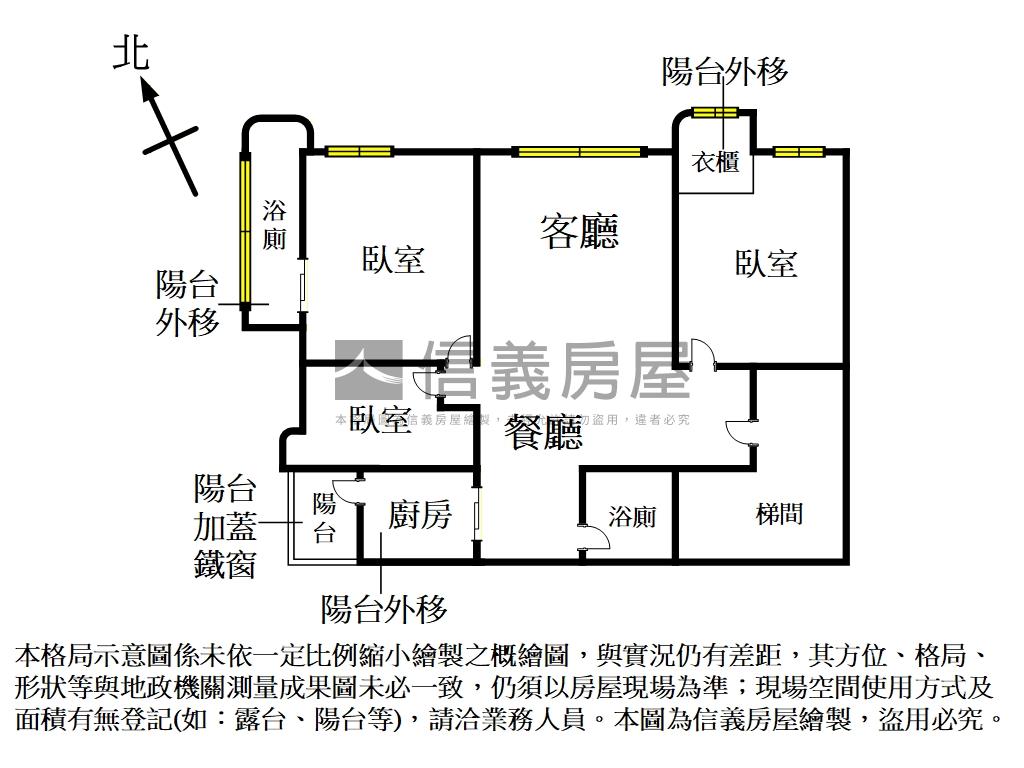 內湖站｜高樓邊間３房車位房屋室內格局與周邊環境