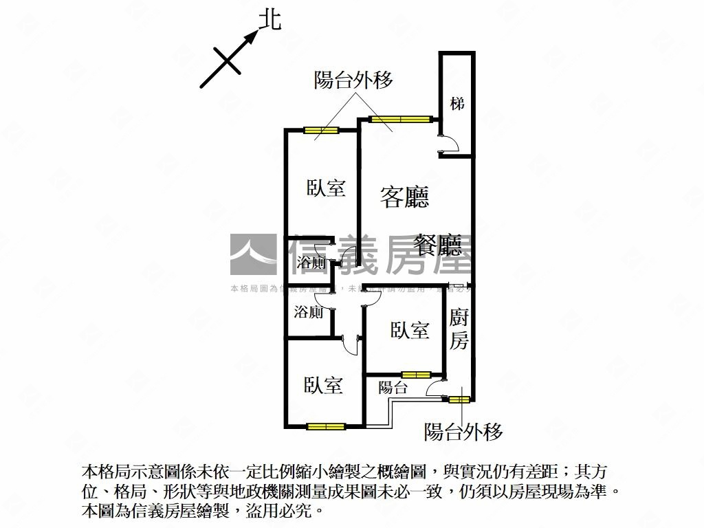 靜巷有光．青禾寓房屋室內格局與周邊環境