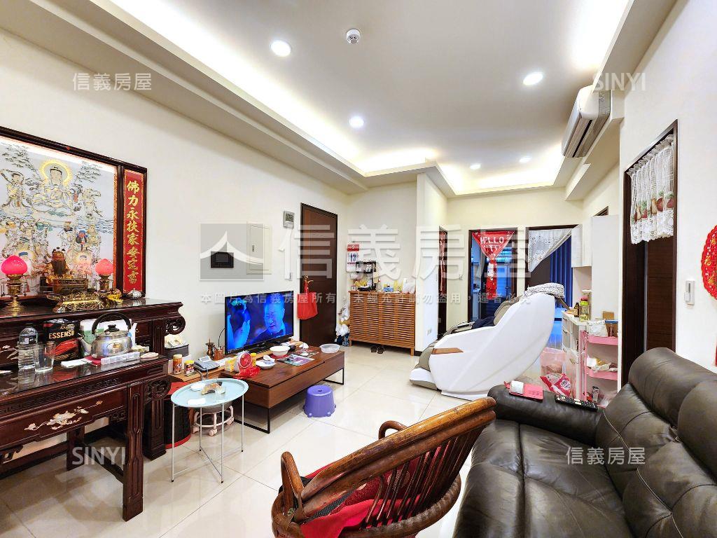 景安南華後棟三房車位房屋室內格局與周邊環境