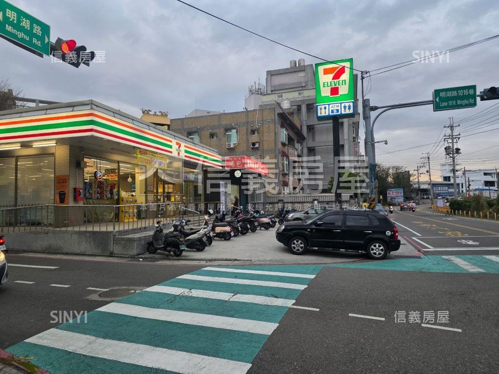 明湖路大面寬臨路土地房屋室內格局與周邊環境