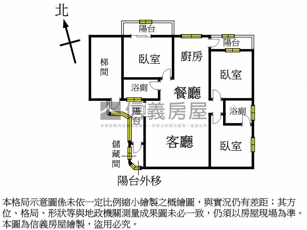 欣象優質漂亮三房房屋室內格局與周邊環境