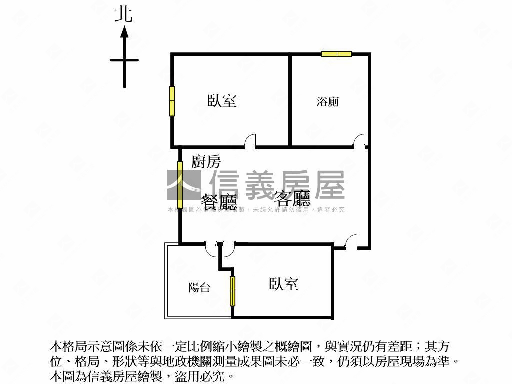 ★文心愛悅★邊間兩房平車房屋室內格局與周邊環境