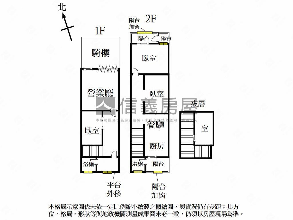 民族機能小資樓店房屋室內格局與周邊環境