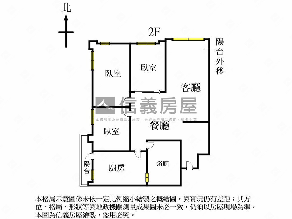 中清國宅新婚首選三房房屋室內格局與周邊環境