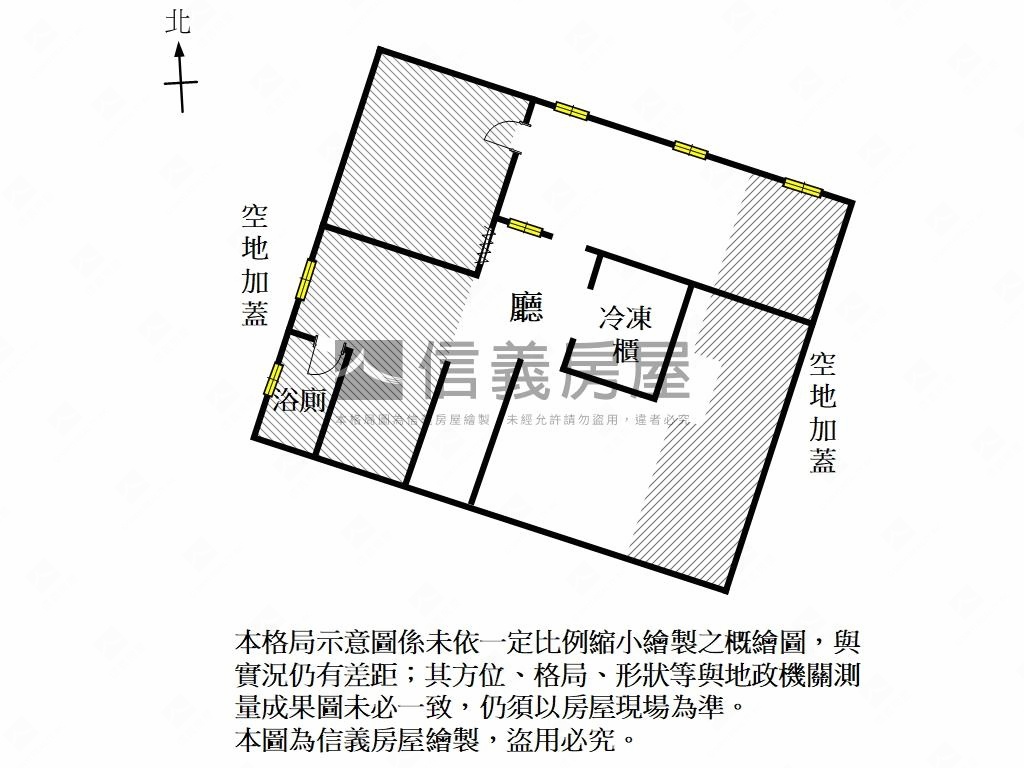 約１５米大面寬７３坪老厝房屋室內格局與周邊環境
