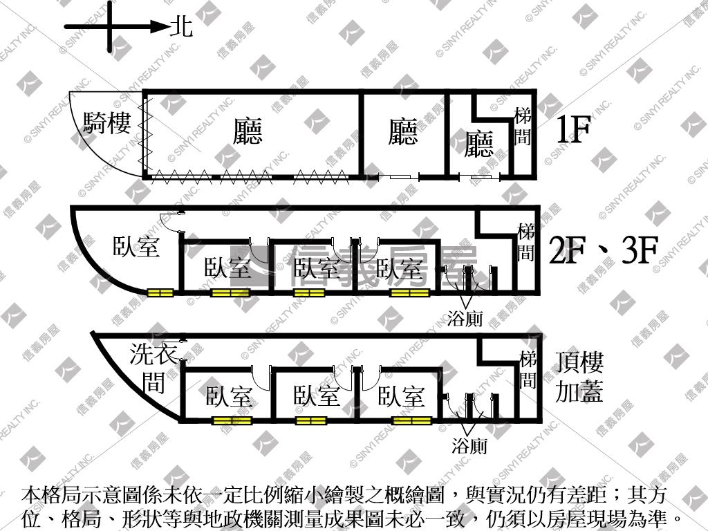 士林稀有收租透天店面房屋室內格局與周邊環境