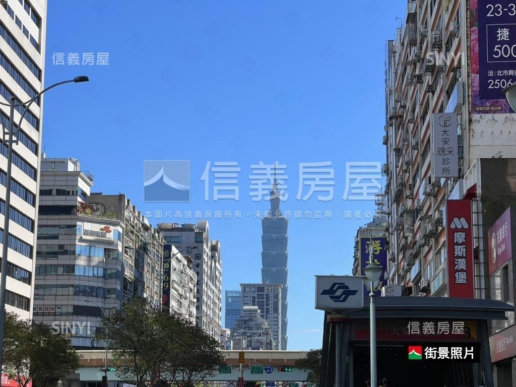 大安捷運康橋美邸房屋室內格局與周邊環境