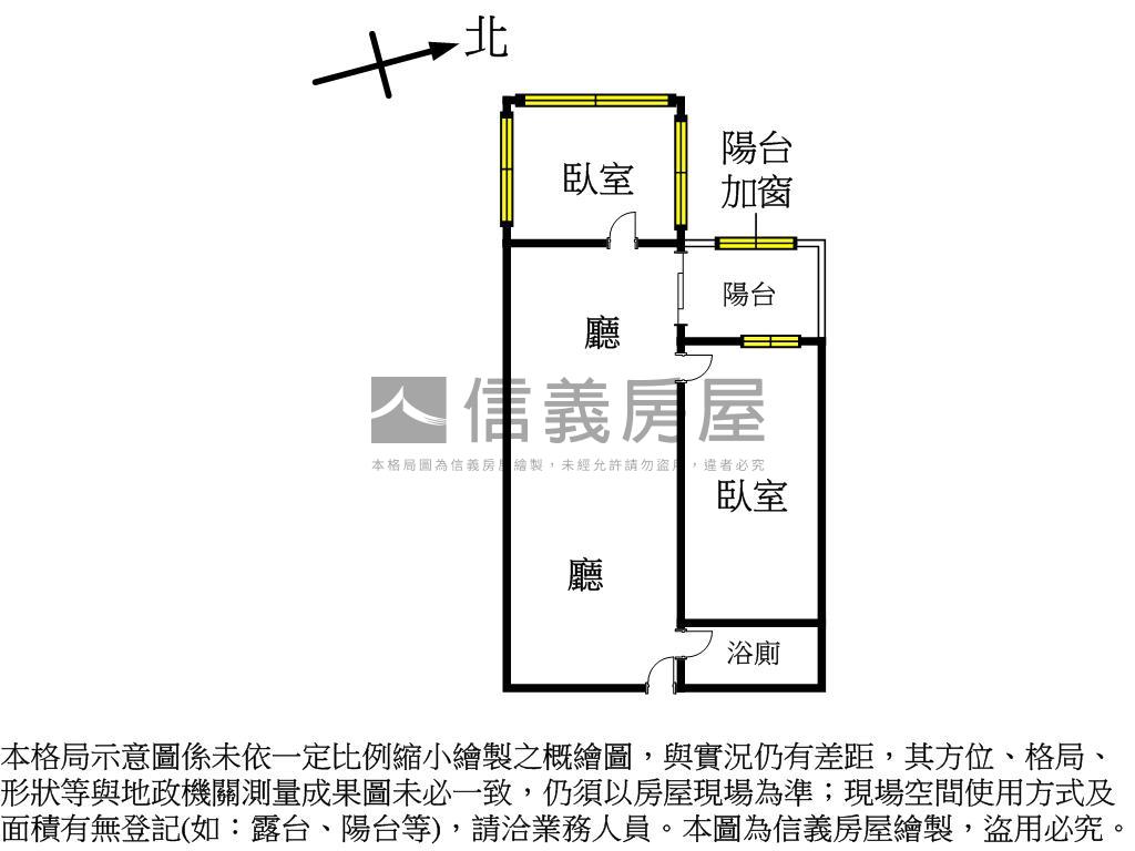 上河園溫馨兩房車位房屋室內格局與周邊環境