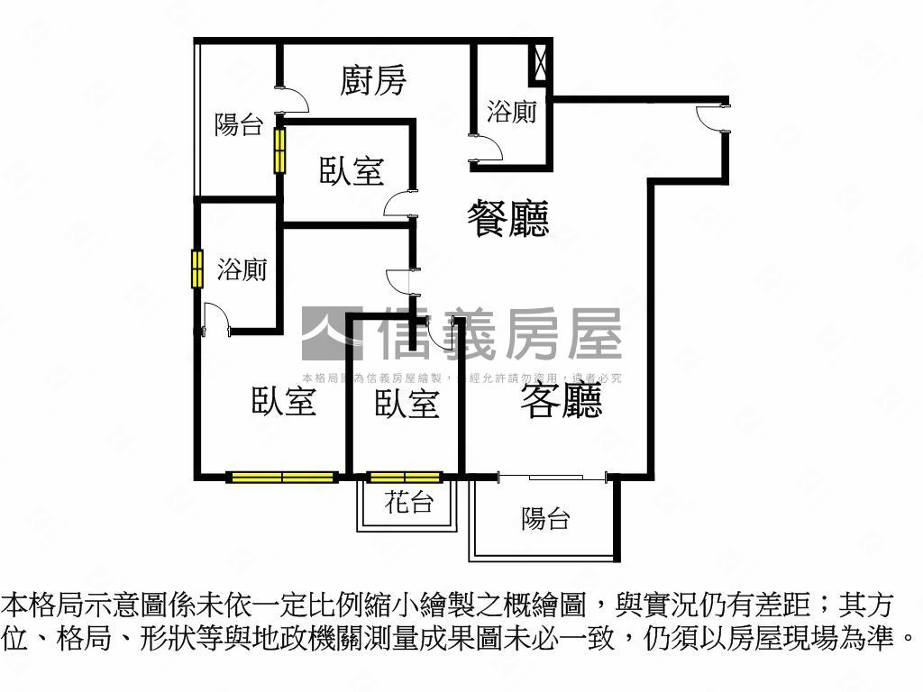 新潤青樺典藏美邸房屋室內格局與周邊環境