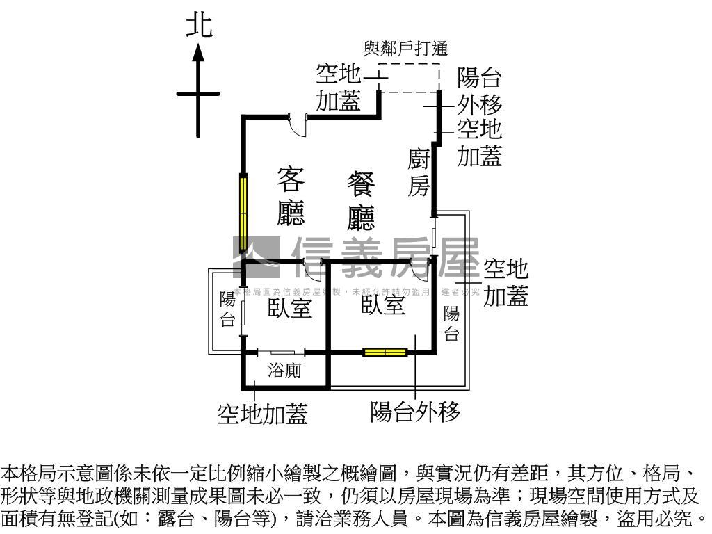 精誠商圈稀有大空間一樓房屋室內格局與周邊環境