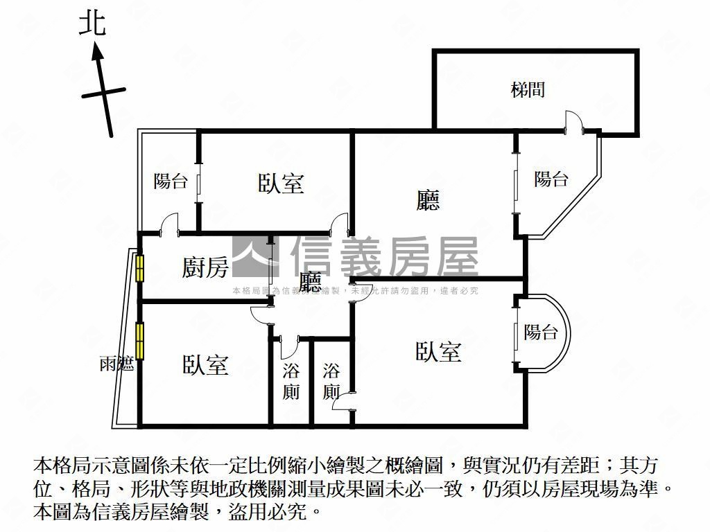 Ａ案雙商圈大三房附平車房屋室內格局與周邊環境
