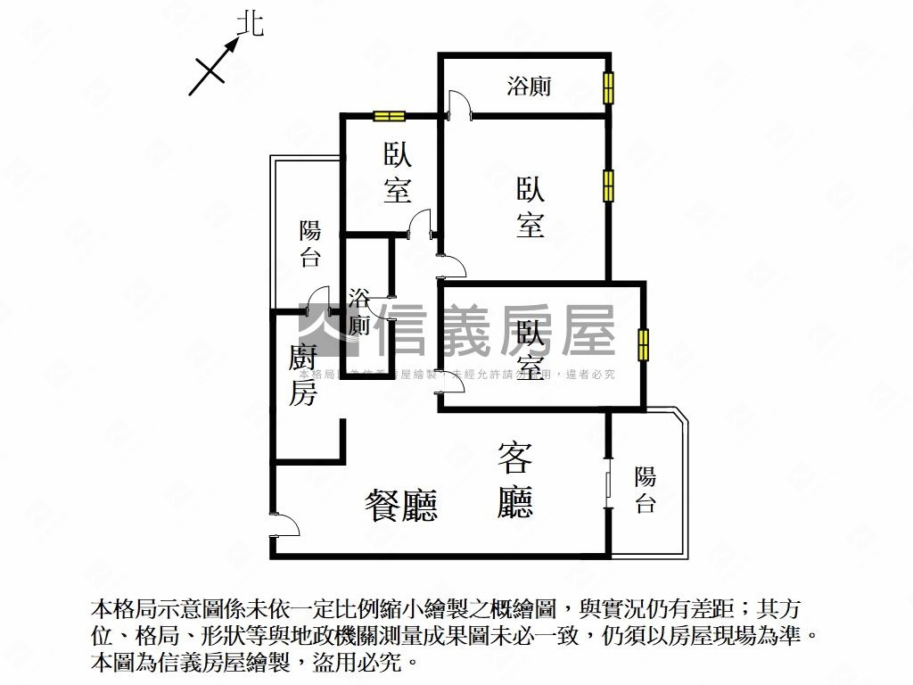 九份子熠熠三房平車房屋室內格局與周邊環境