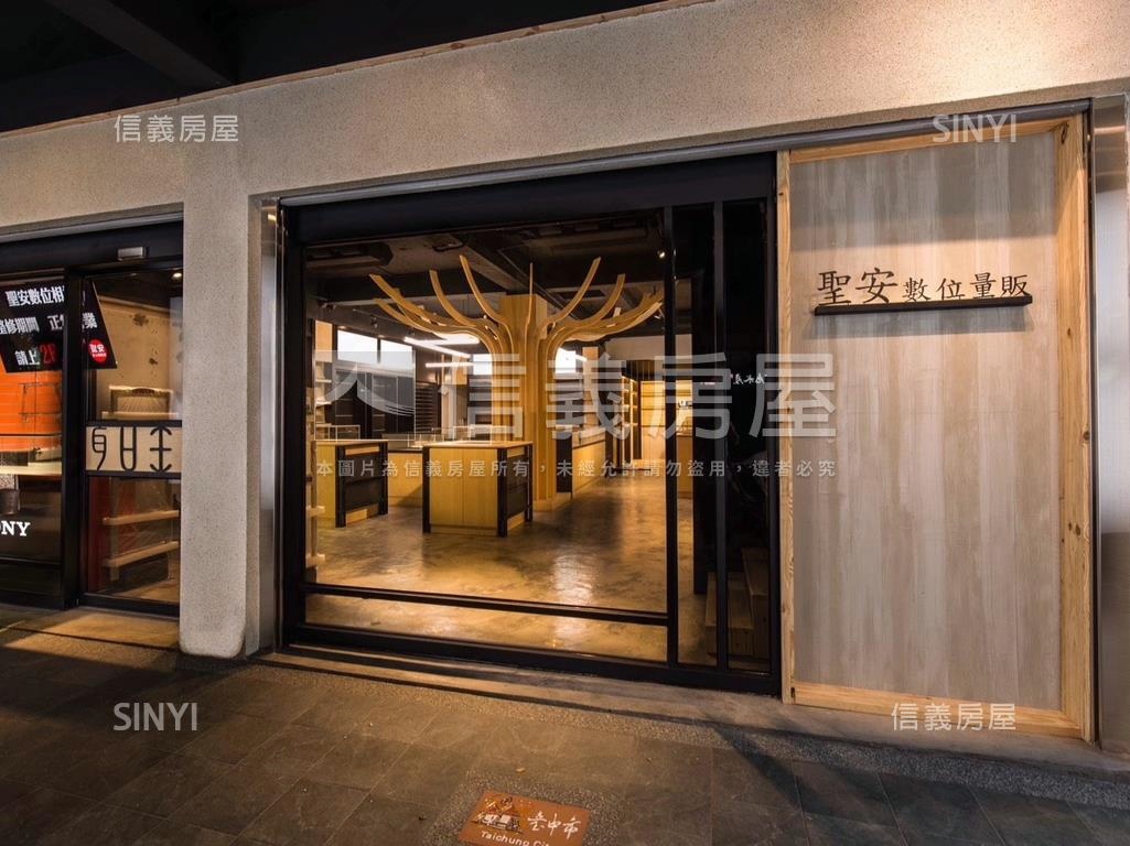 捷運文心櫻花站雙透店房屋室內格局與周邊環境