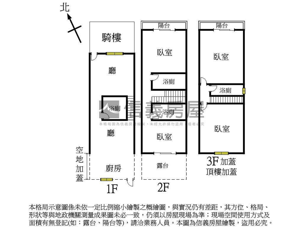 美裝潢美４房正樓透天房屋室內格局與周邊環境