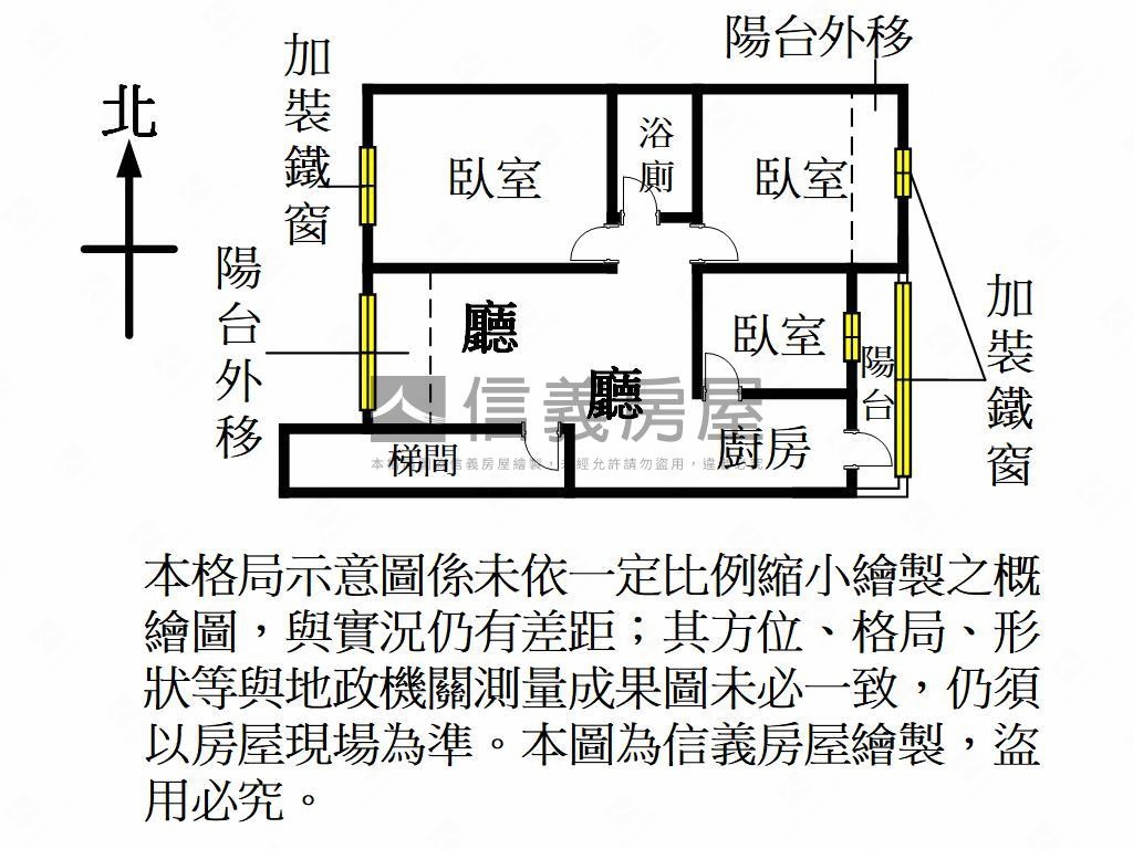 龍山國小好入手三房美寓房屋室內格局與周邊環境