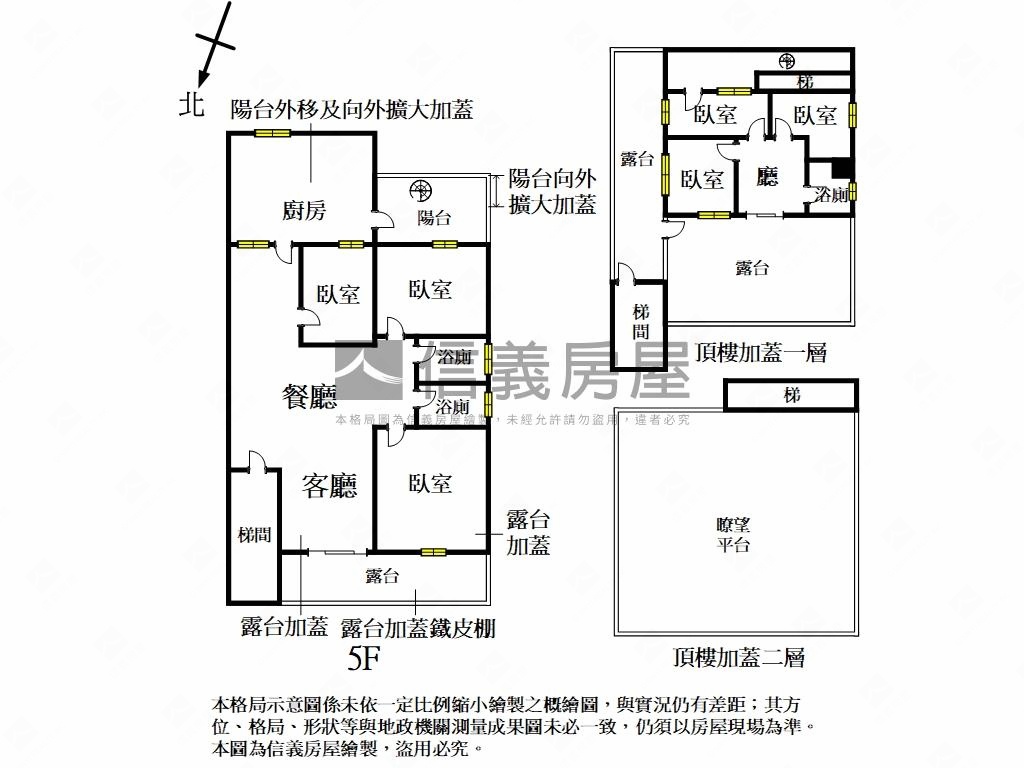 士林捷運大空間方正美寓房屋室內格局與周邊環境