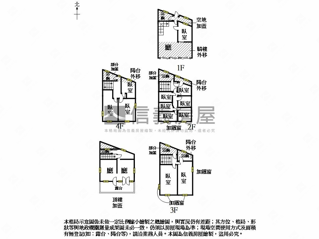 新營市場旁透天房屋室內格局與周邊環境