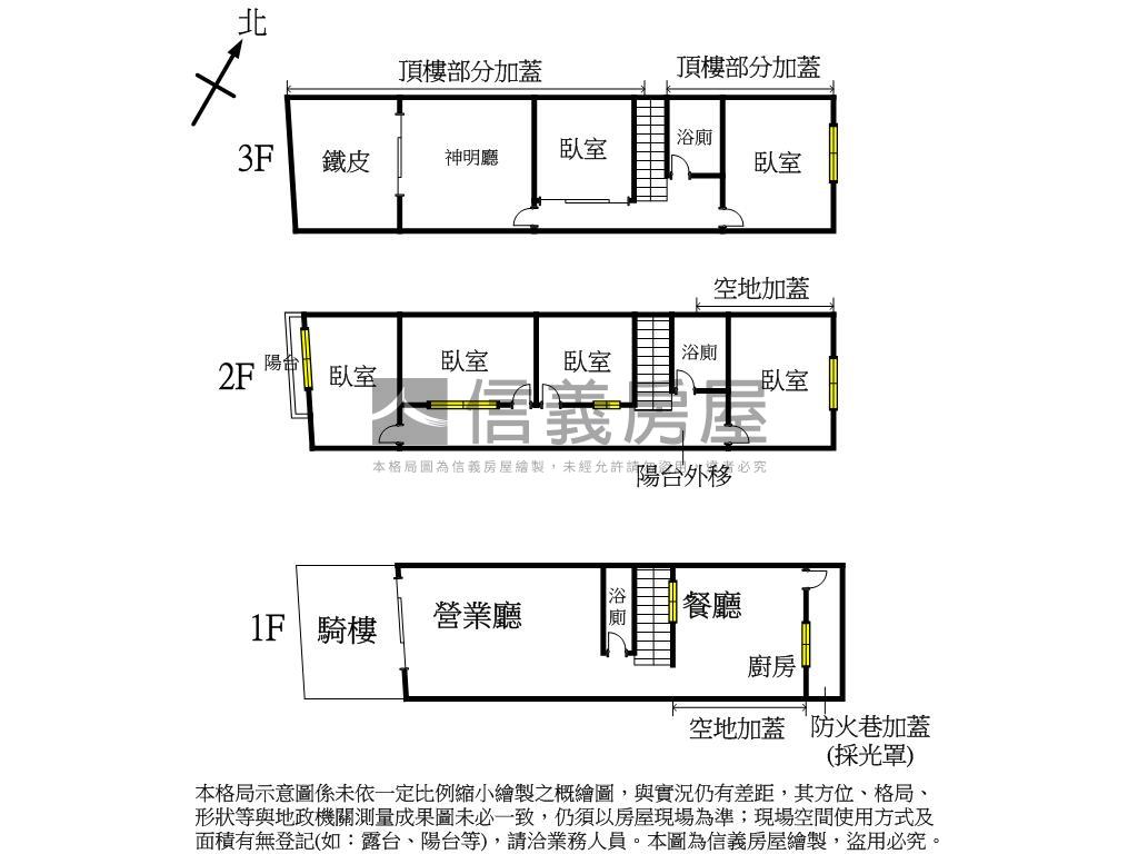 興大附中臨路透店房屋室內格局與周邊環境