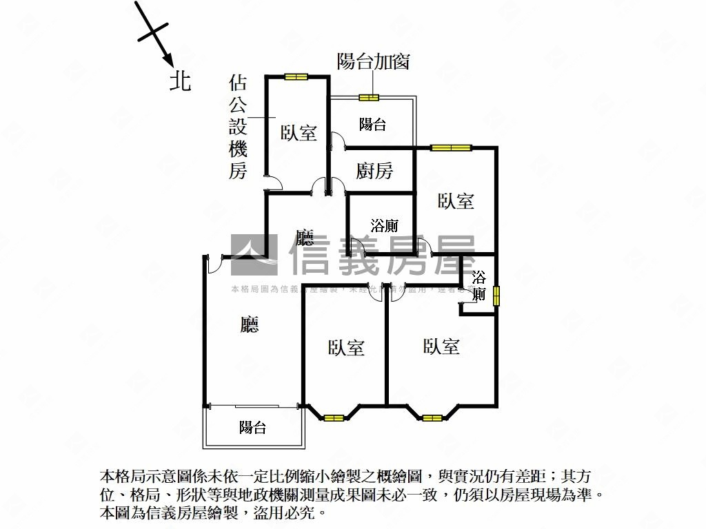 大直樹海３＋１房房屋室內格局與周邊環境