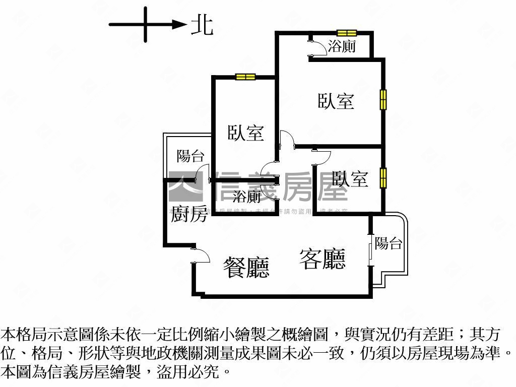 春福興波三房雙平車房屋室內格局與周邊環境