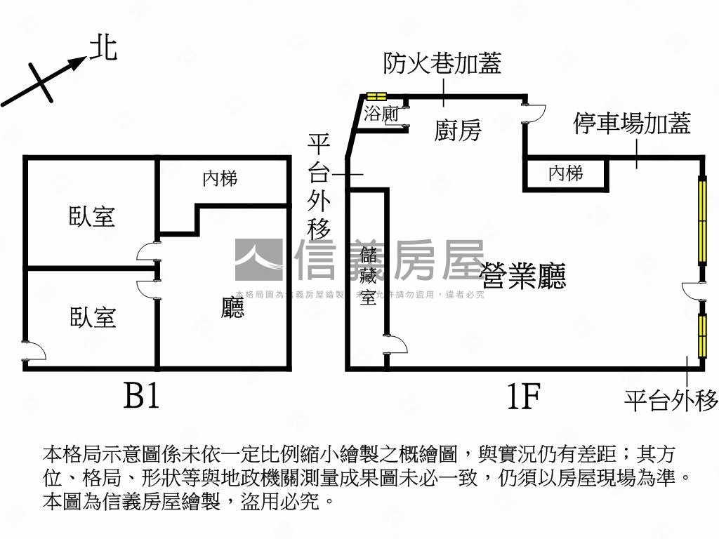 康寧國小旁燙金店面房屋室內格局與周邊環境