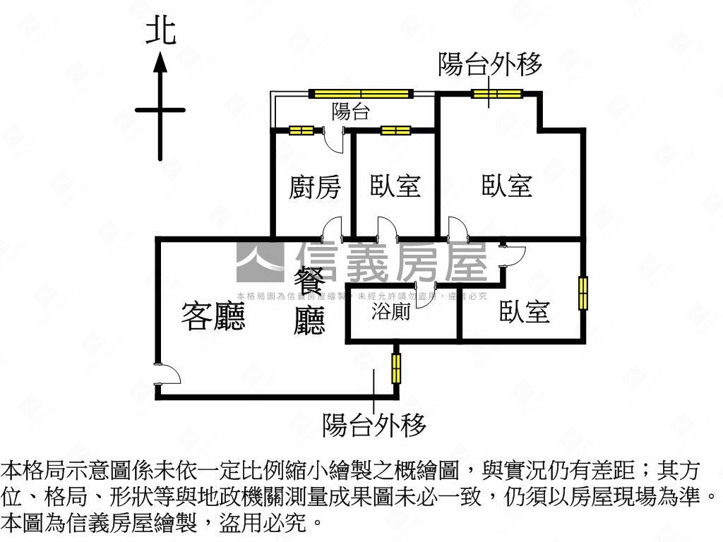 近捷運優質三房稀有釋出房屋室內格局與周邊環境