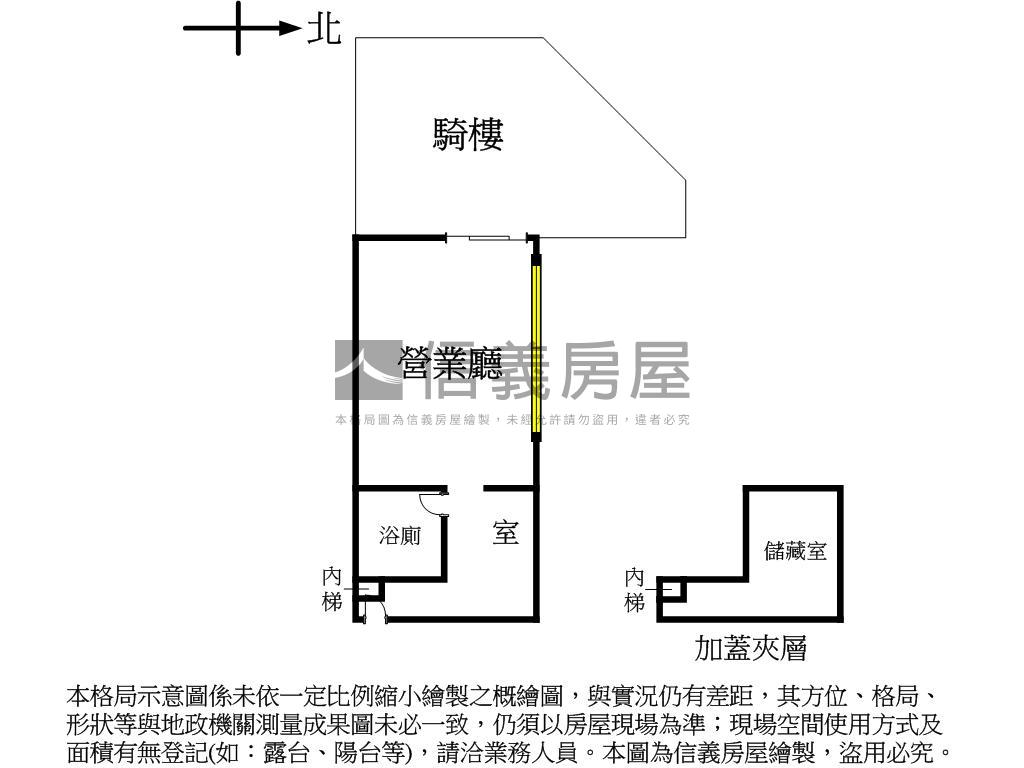 古亭新落成三角窗店面房屋室內格局與周邊環境