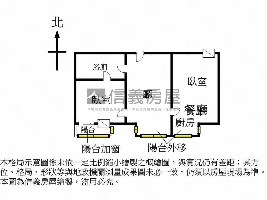 勤美電梯大樓ＧＨＩ房屋室內格局與周邊環境