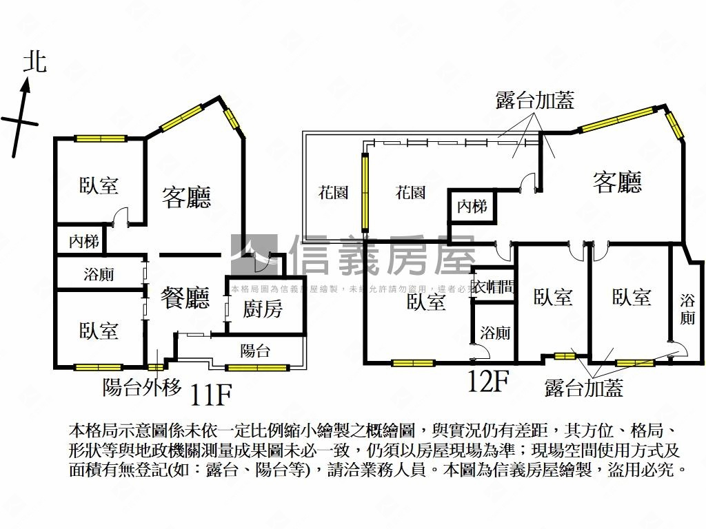 【悅園】稀有景觀樓中樓房屋室內格局與周邊環境