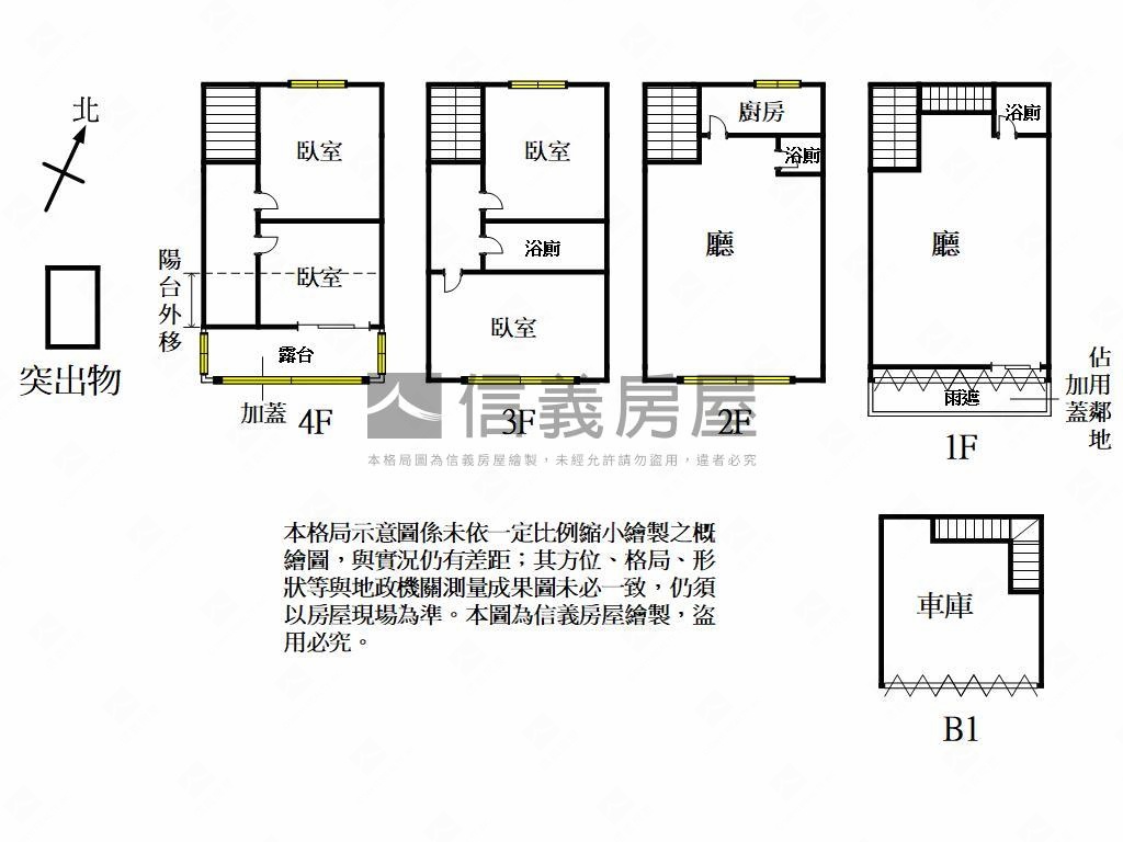 近忠福重劃區金透店房屋室內格局與周邊環境