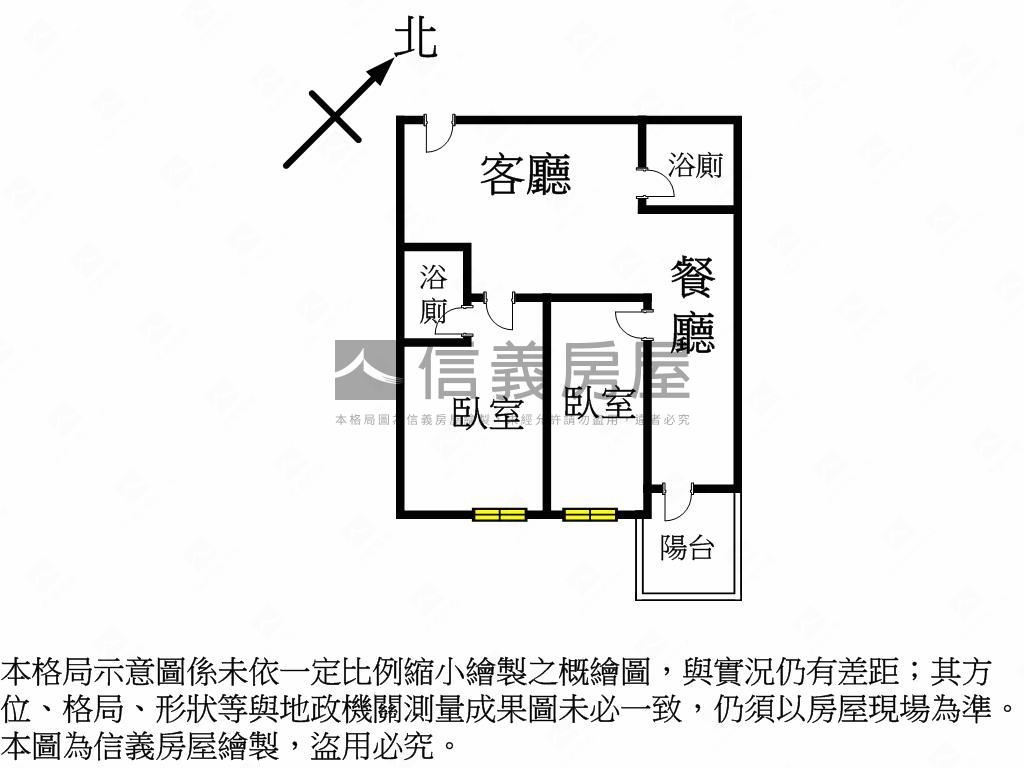 鑫高鐵｜首選｜兩房附車位房屋室內格局與周邊環境
