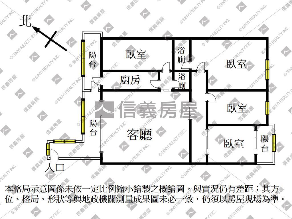 九尊華夏１０期四房平車房屋室內格局與周邊環境