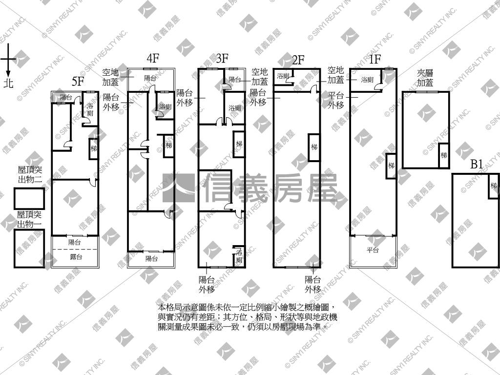 化成面寬稀有透天廠辦房屋室內格局與周邊環境