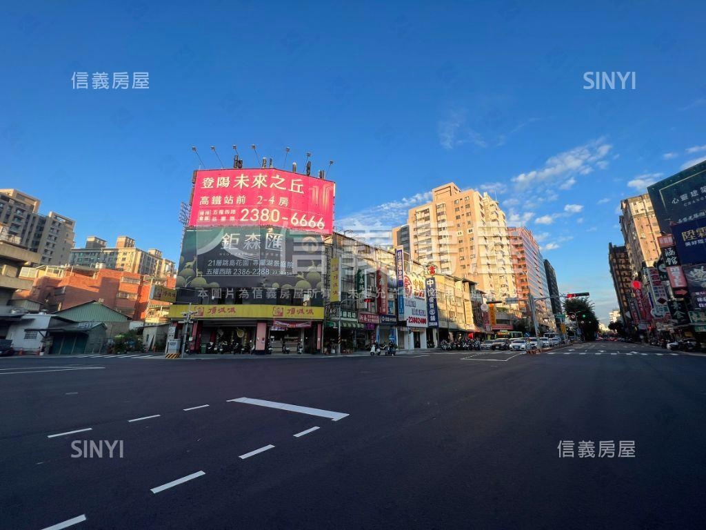 五權西路角間金店面房屋室內格局與周邊環境
