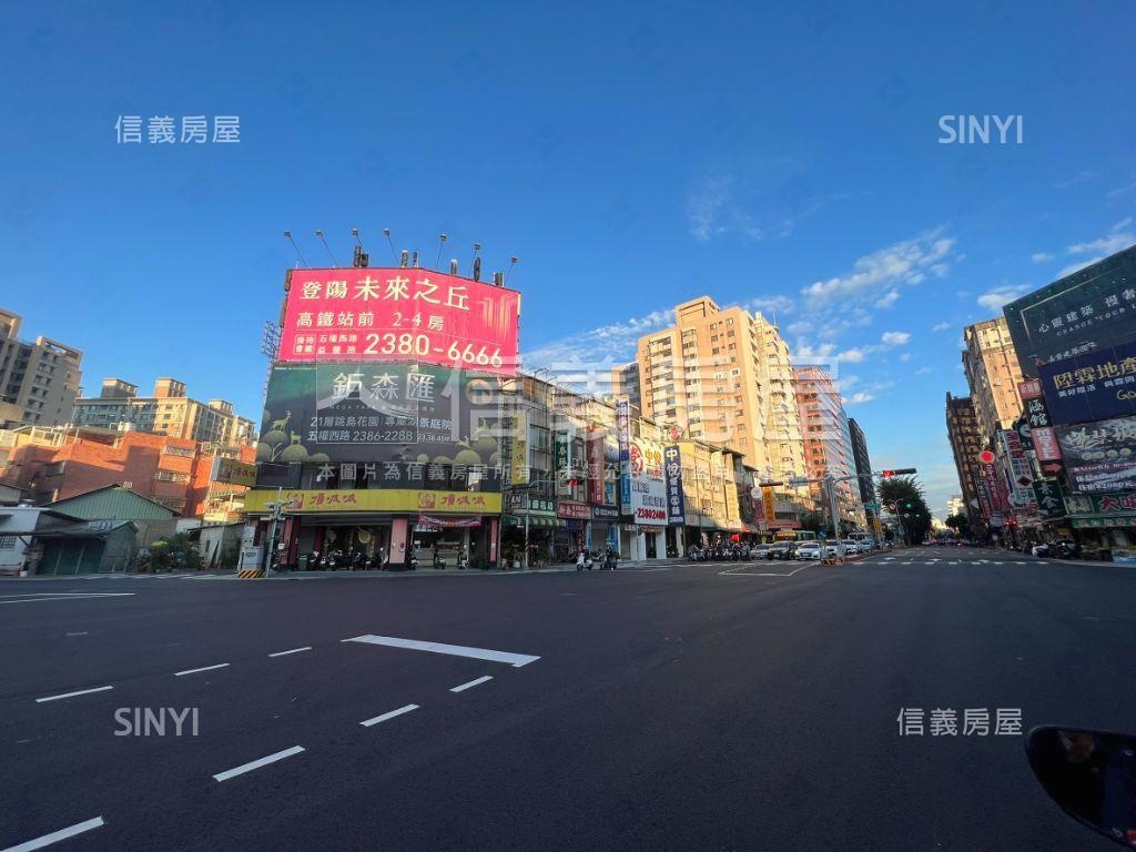 五權西路角間金店面房屋室內格局與周邊環境