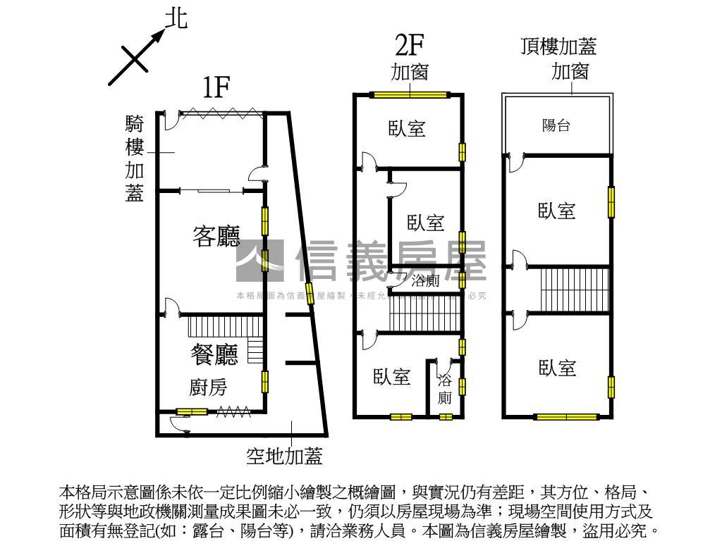 中興商圈旁臨路邊間透天房屋室內格局與周邊環境