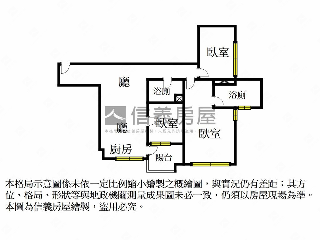 潤隆鉑悦海景三房平車房屋室內格局與周邊環境