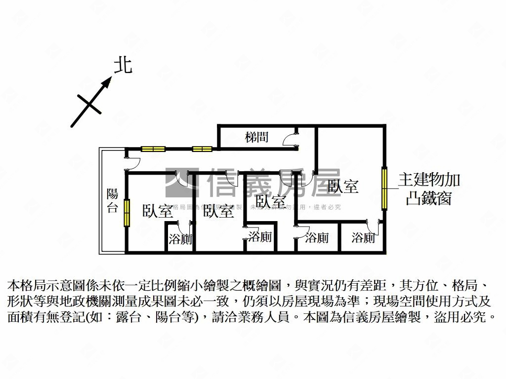 近福和國中收租置產３樓房屋室內格局與周邊環境