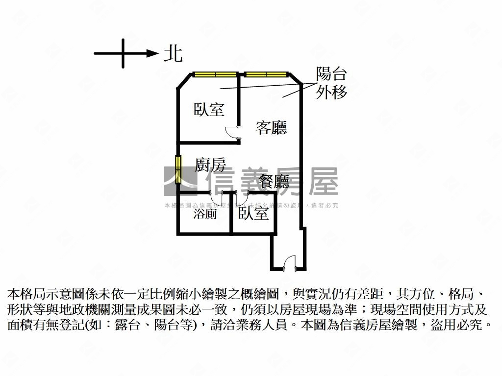 可預約看屋－電梯管理２房房屋室內格局與周邊環境
