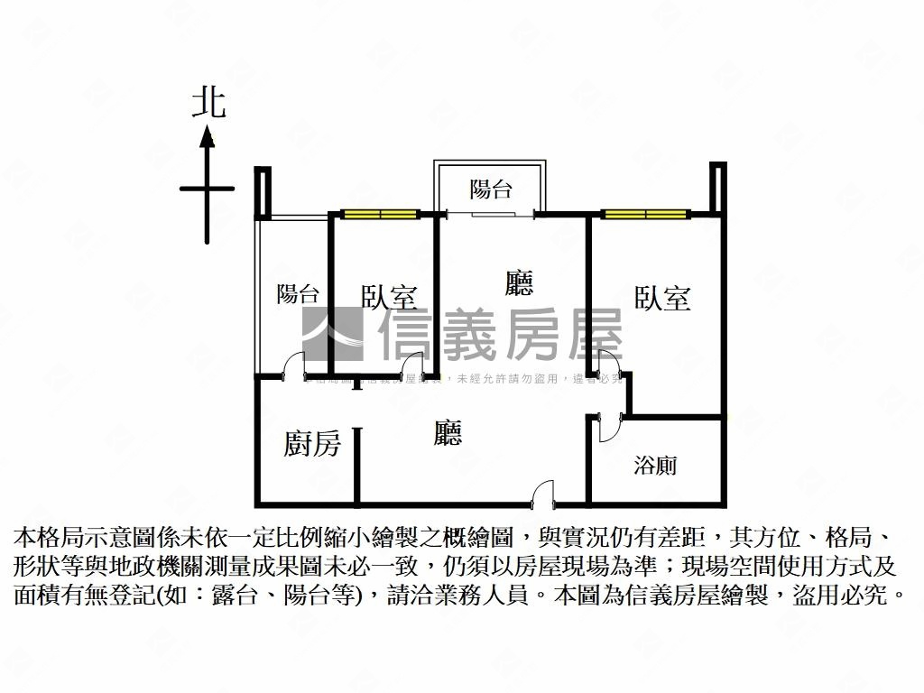 新宿高樓２房景觀大車位房屋室內格局與周邊環境