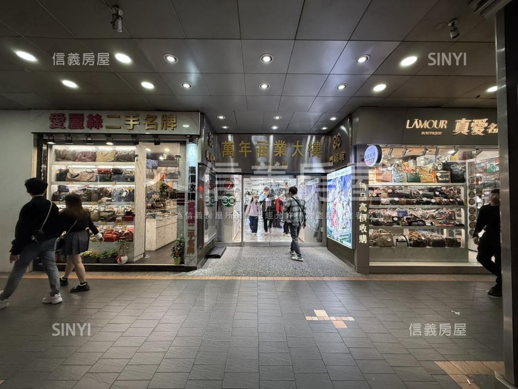西門萬年人潮金店房屋室內格局與周邊環境